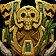 Zandalari troll Allied Race icon featuring a green and gold crest.